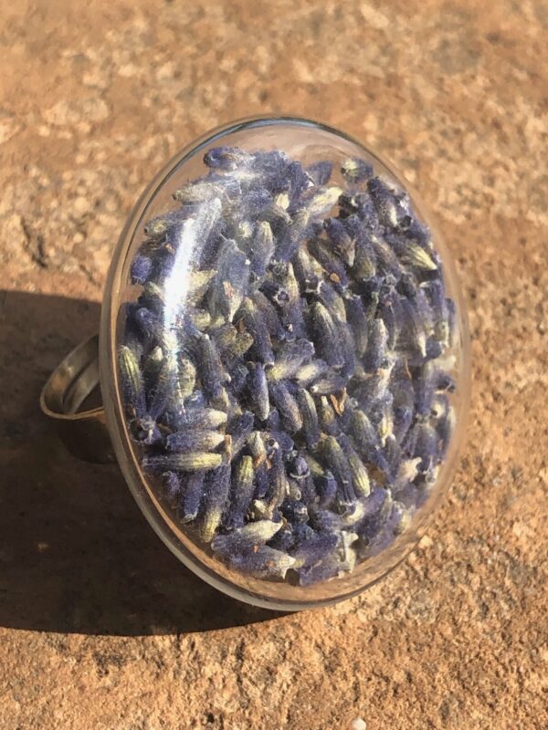 Bague ronde Lavande